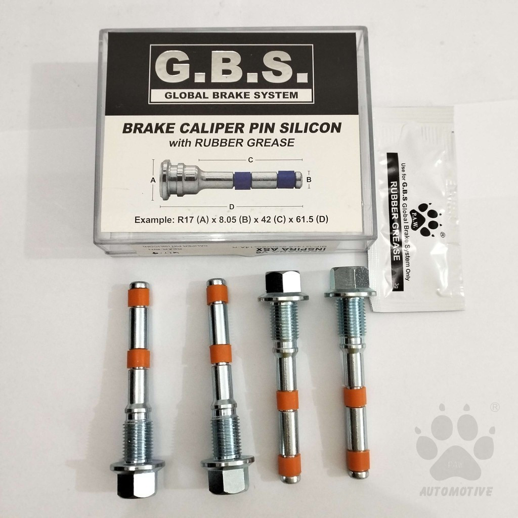 Second image of Rear Disc Brake Caliper Pin for PROTON PERDANA V6, INSPIRA (2 TYPE) (HALF SET)