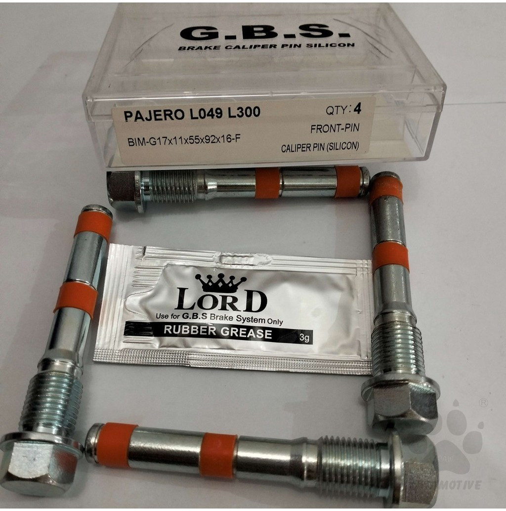 Second image of Front Disc Brake Caliper Pin for MITSUBISHI PAJERO L049 L300 (HALF SET)