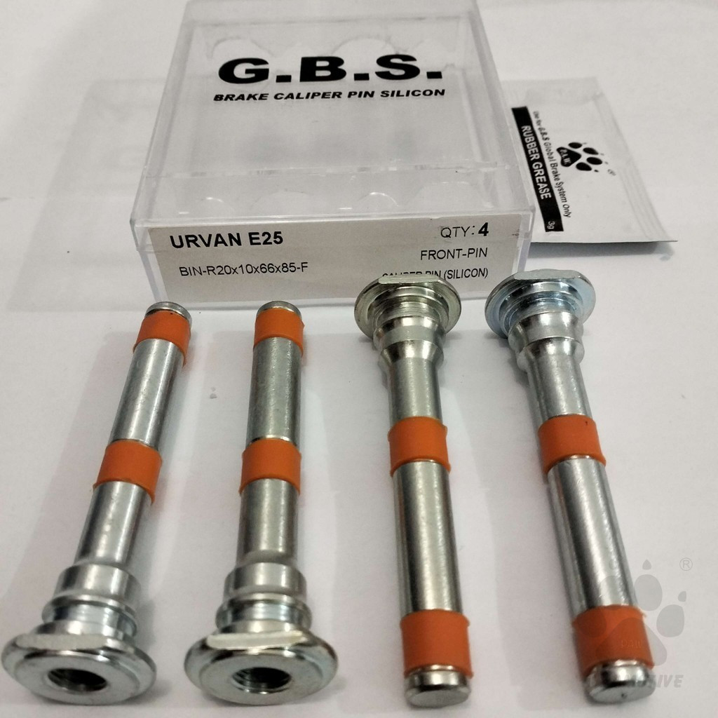 Second image of Front Disc Brake Caliper Pin for NISSAN URVAN E25 (HALF SET)