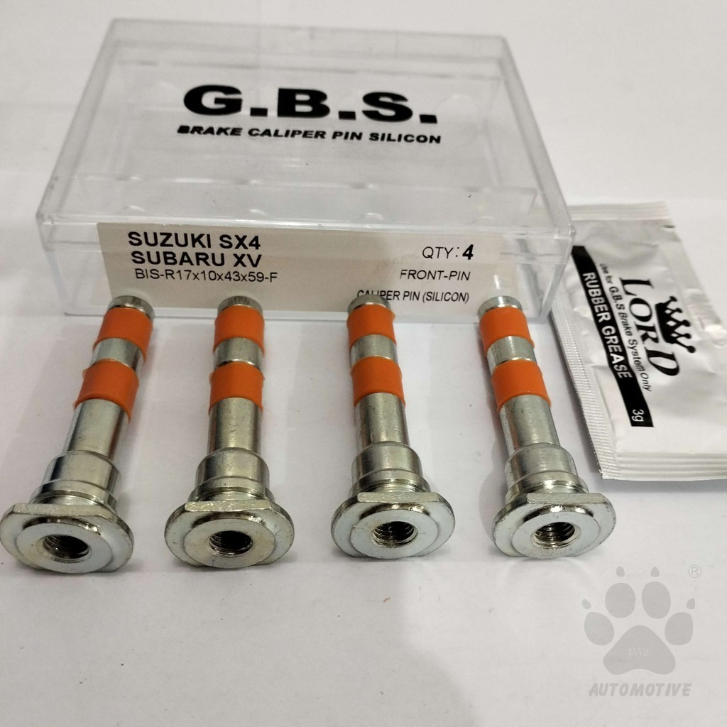Second image of Front Disc Brake Caliper Pin for SUZUKI SX4 1.6, SUBARU XV (HALF SET)