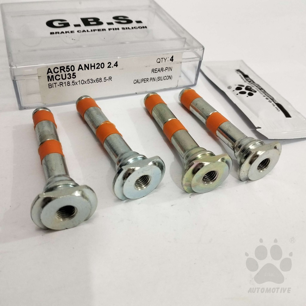 Second image of Rear Disc Brake Caliper Pin for TOYOTA ESTIMA ACR50, VELLFIRE ANH20 2.4, HARRIER MCU35 (HALF SET)