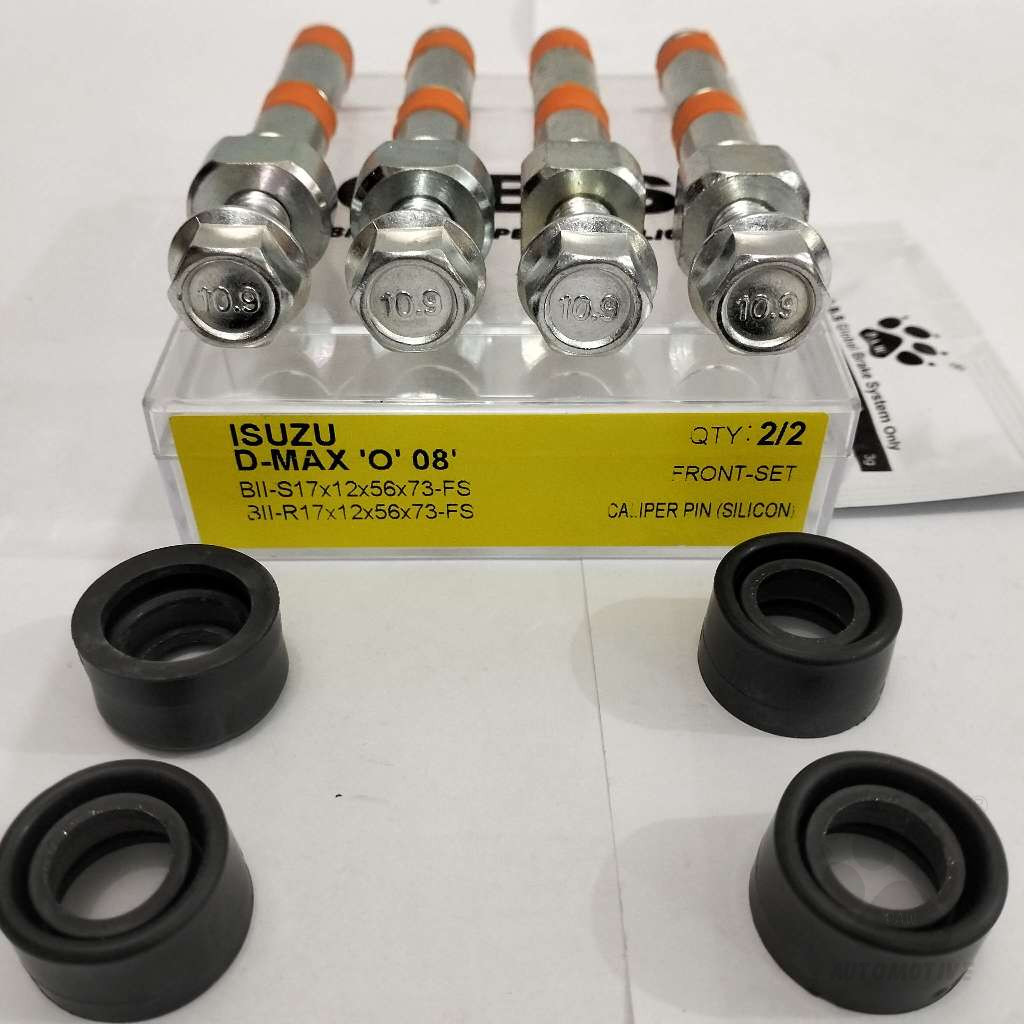 Second image of GBS Front Disc Brake Caliper Pin for ISUZU D-MAX, RODEO (FULL SET)