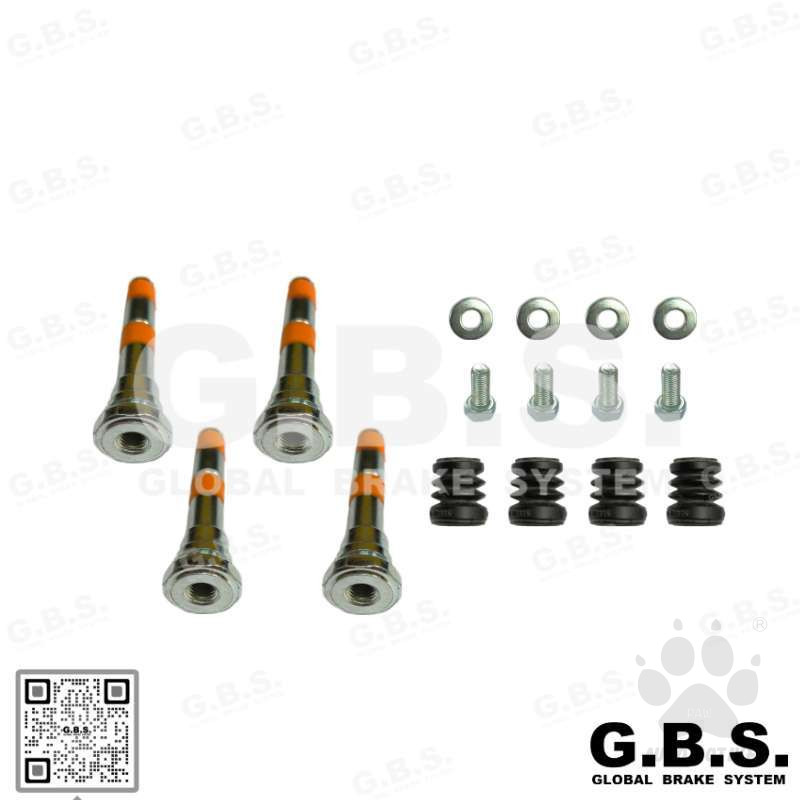 GBS Front Disc Brake Caliper Pin for NISSAN NAVARA D40 (FULL SET)
