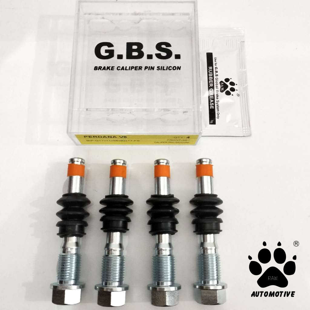 GBS Front Disc Brake Caliper Pin for PROTON PERDANA V6 (FULL SET)