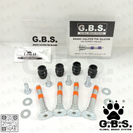 GBS Front Disc Brake Caliper Pin for PROTON WAJA, IRIZ SAGA VVT (FULL SET)