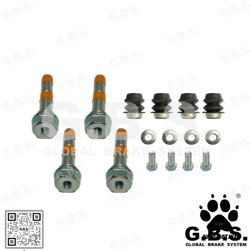 GBS Front Disc Brake Caliper Pin for TOYOTA ALPHARD ACV30 WISH 1.8/2.0 TRH203, KDH200 MNH10 CALDINA TURBO(FULL SET)