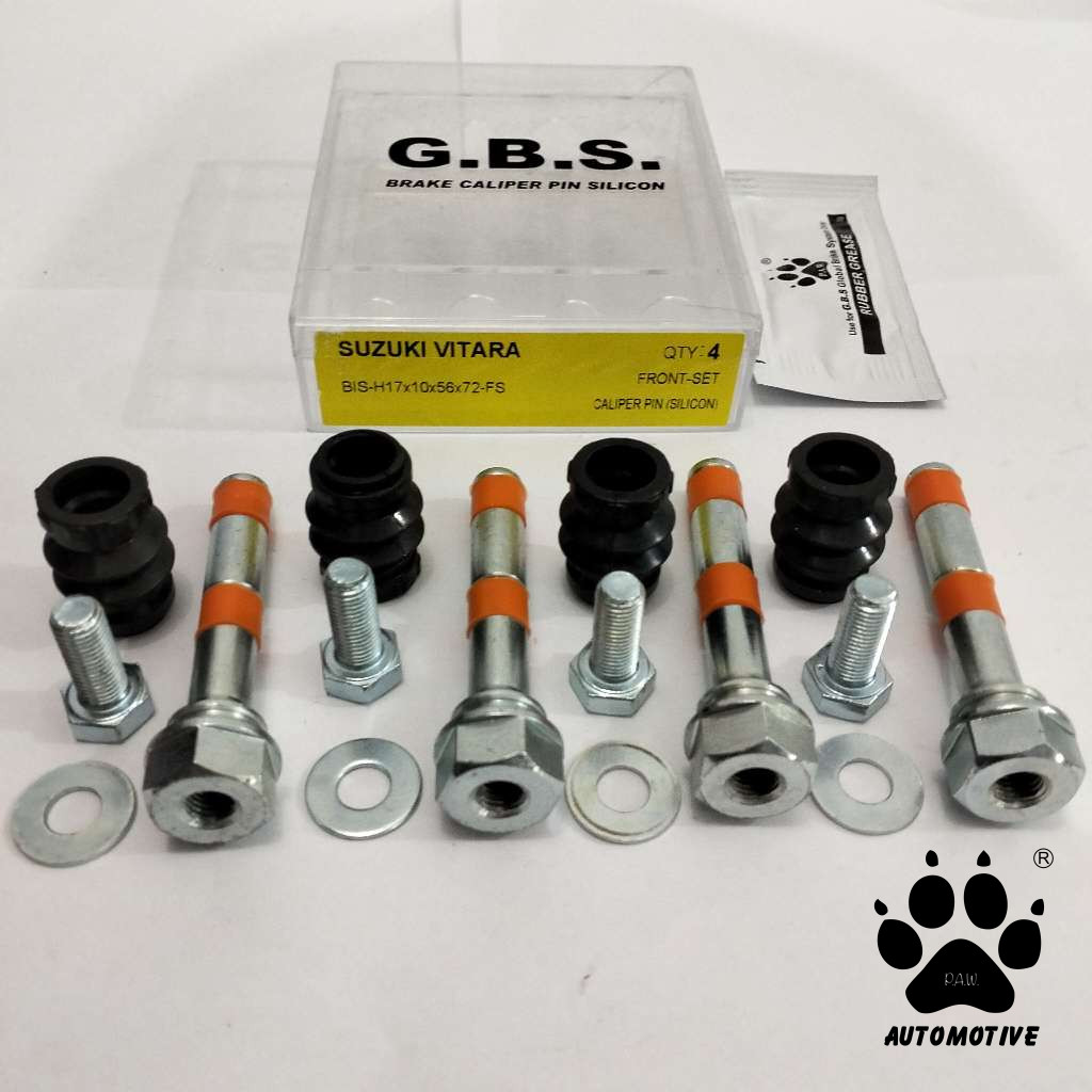 GBS Front Disc Brake Caliper Pin for SUZUKI VITARA (FULL SET)