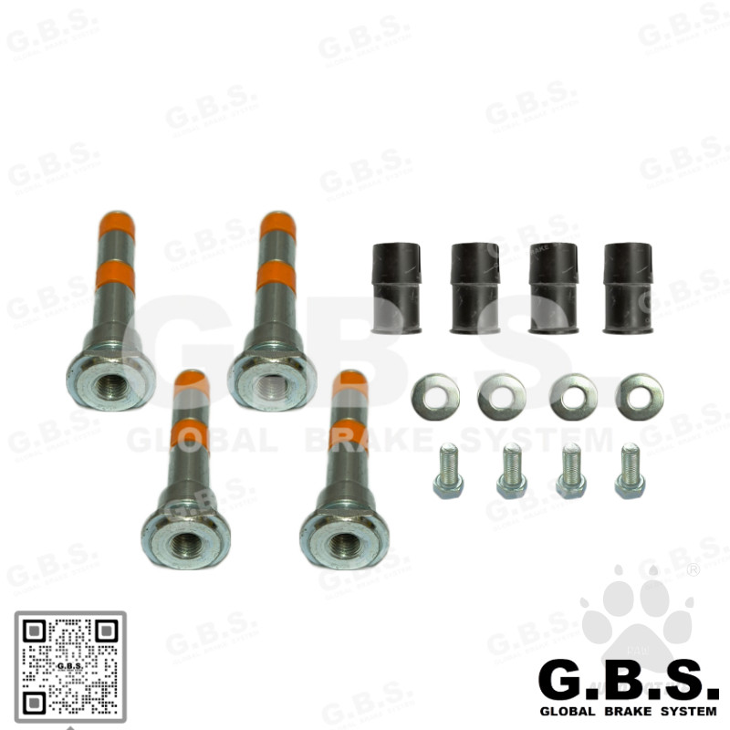 GBS Front Disc Brake Caliper Pin for KIA CITRA II 2.0, RONDO 2.0, CAREN III (FULL SET)