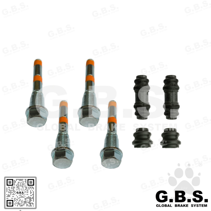 GBS Front Disc Brake Caliper Pin for MITSUBISHI LANCER EVO3 (FULL SET)
