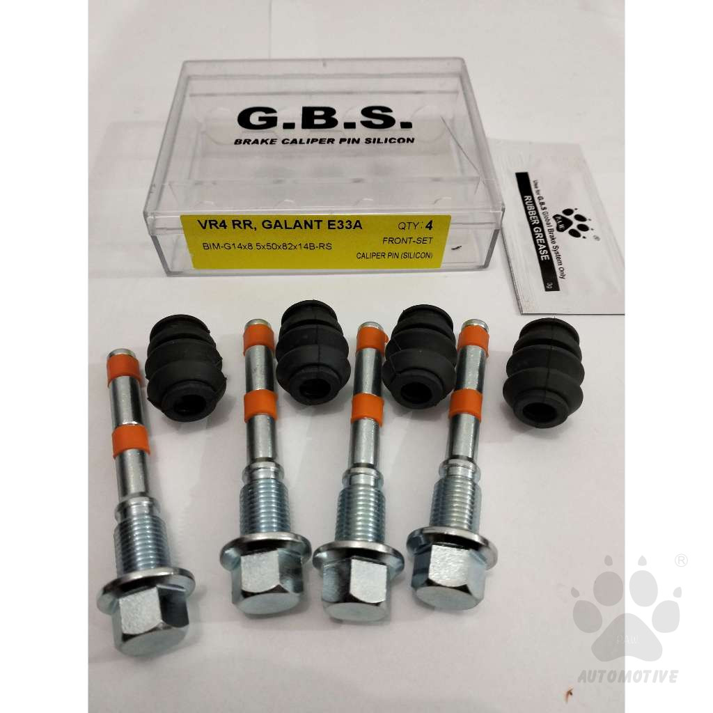Second image of Rear Disc Brake Caliper Pin for MITSUBISHI PAJERO V43 V6 VR4, GALANT E33A (FULL SET)