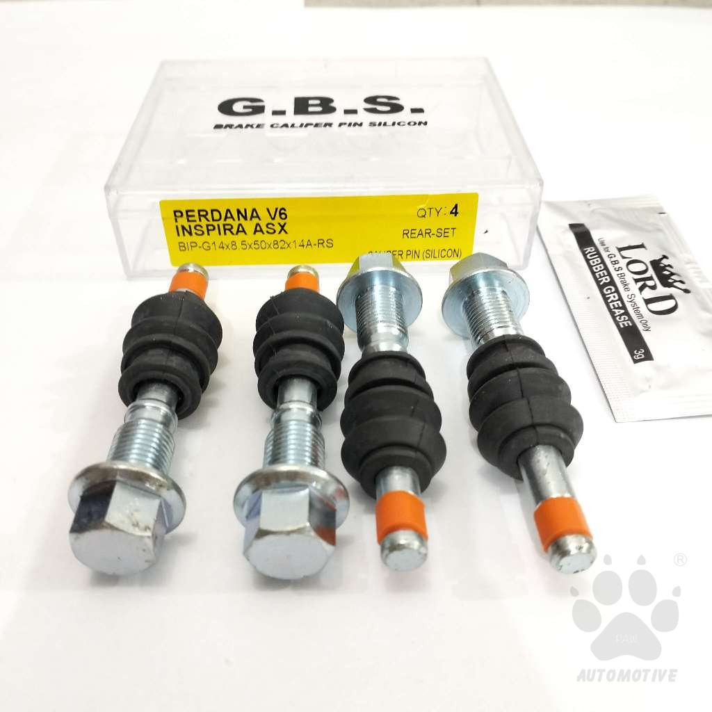 Rear Disc Brake Caliper Pin for PROTON PERDANA V6, INSPIRA (2 TYPE) ASX GA2W GA3W (FULL SET)