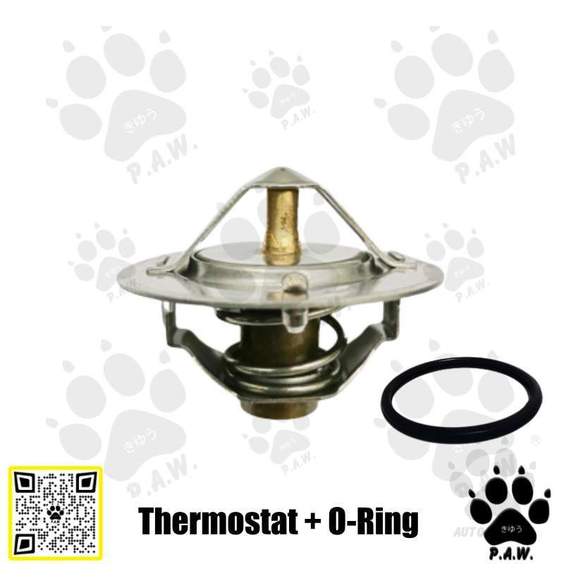Second image of Thermostat for Nissan Vanette C22, Sunny 120Y/130Y/B11, Urvan E23/E24, Bluebird, AD Van VB11 CR12 82°C (With Oring)