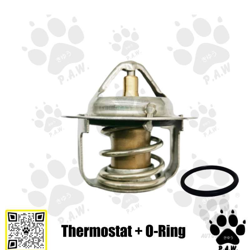Second image of Thermostat for Nissan Latio 1.6/1.8, Livina, Almera, Sylphy, Teana 82°C (With Oring)