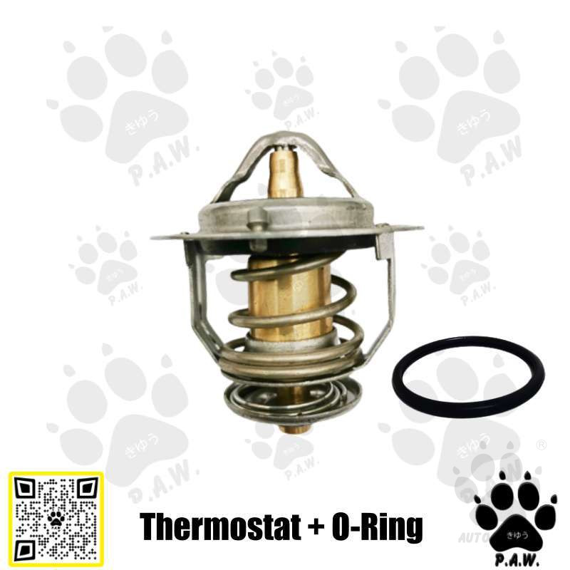 Second image of Thermostat (LONG) for Nissan Serena C24, X-Trail T30/T31, Murano 82°C (With Oring)
