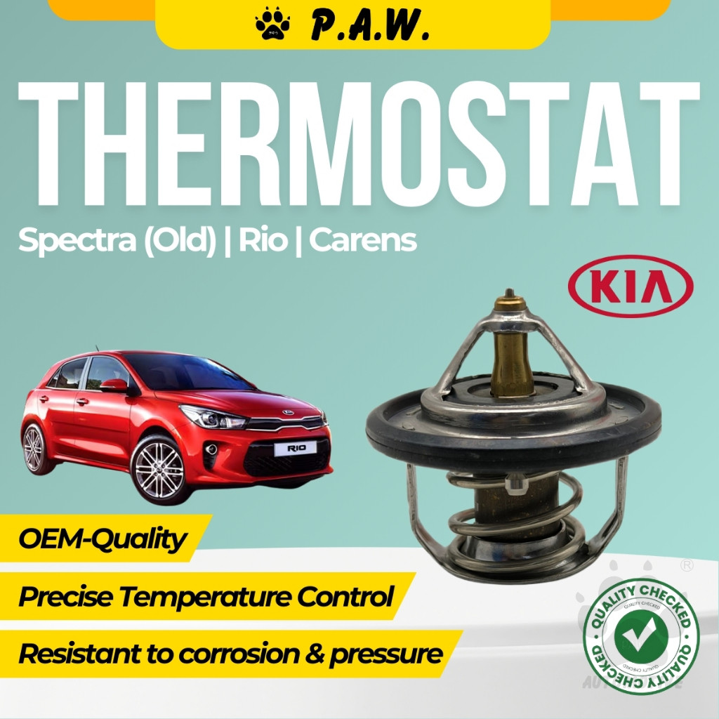Thermostat for Kia Spectra Old, Rio, Carens 1.8 88°C (With O ring)