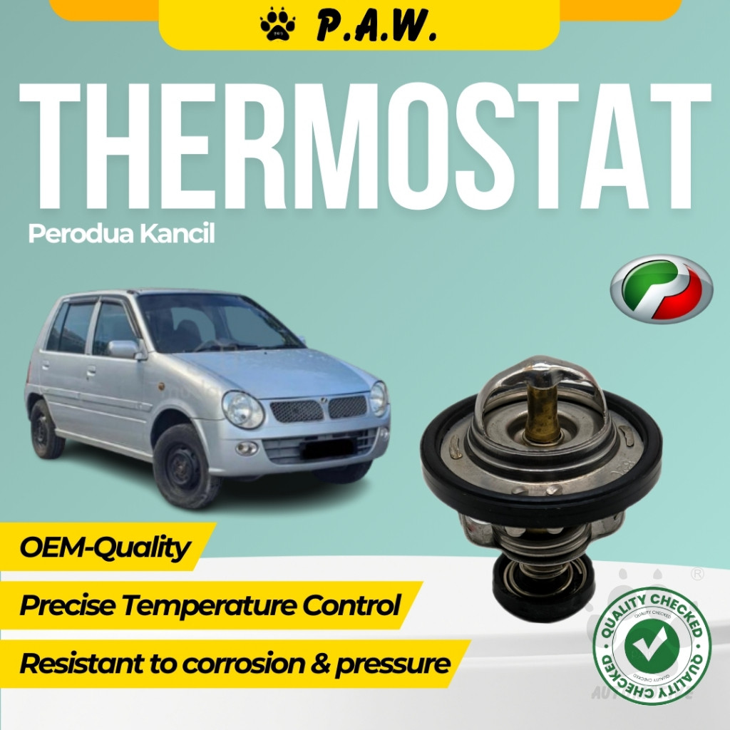 Thermostat for Perodua Kancil 82°C (2 Hole) (With Oring)