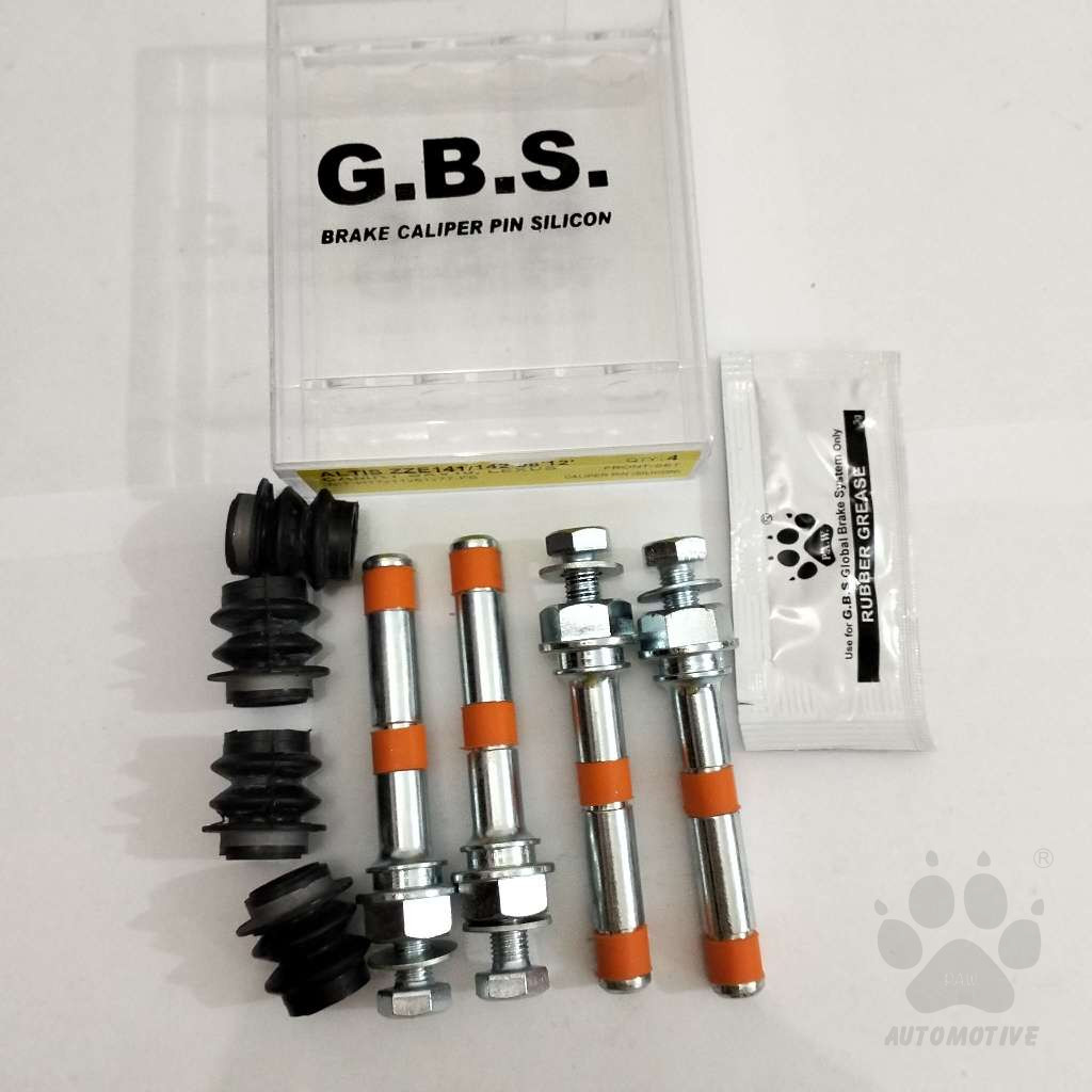 Second image of GBS Front Disc Brake Caliper Pin for TOYOTA ALTIS ZZE141 ZZE142, CAMRY SXV10, LEXUS (FULL SET)