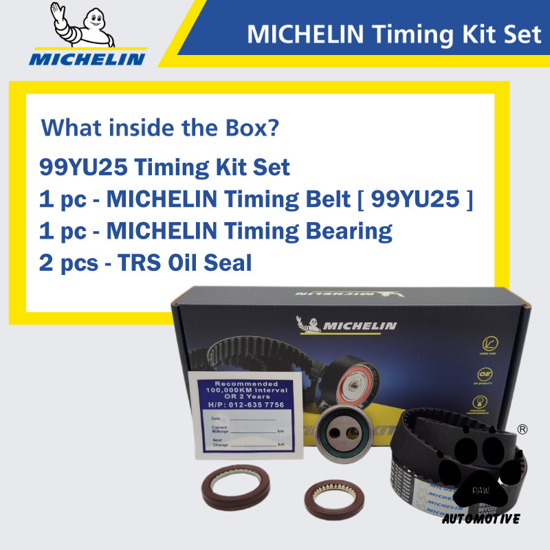 Second image of MICHELIN Perodua Kancil 660 Timing Kit Set 99YU25