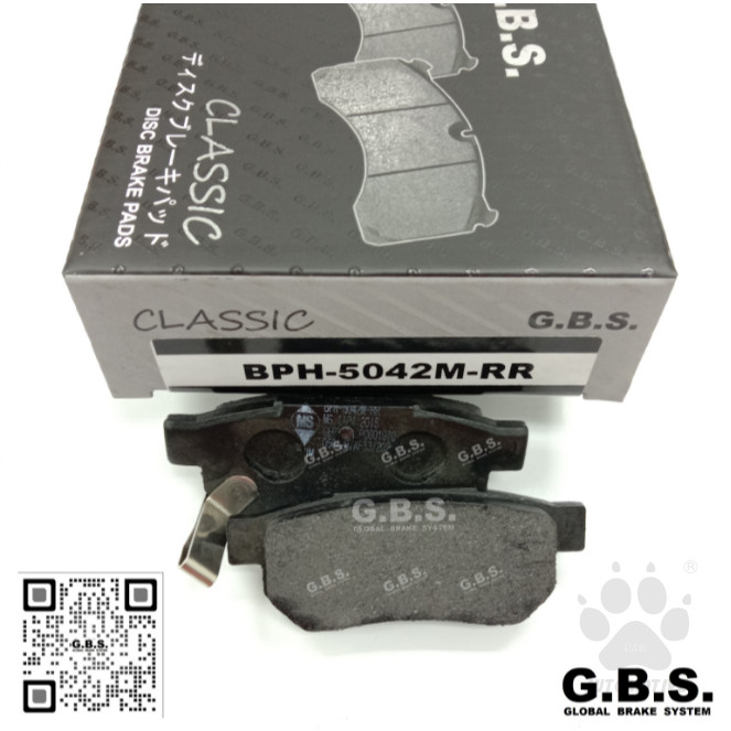 HONDA CITY SEL TMO T9A JAZZ SAA TFO T5A T9A GBS Classic Rear Brake Pad