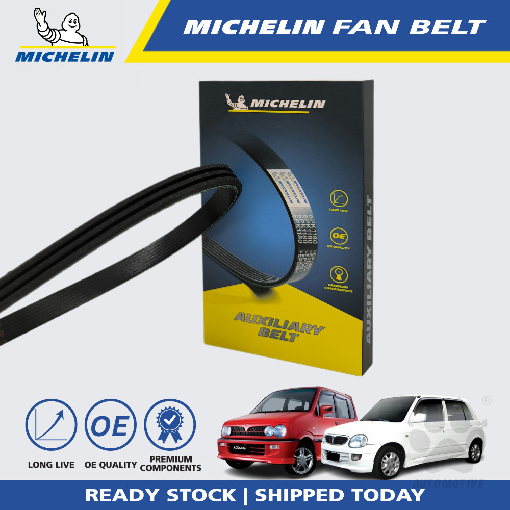 Second image of MICHELIN Perodua Kenari, Kelisa, Myvi 1.0, Viva 850 Fan Belt (3PK515)