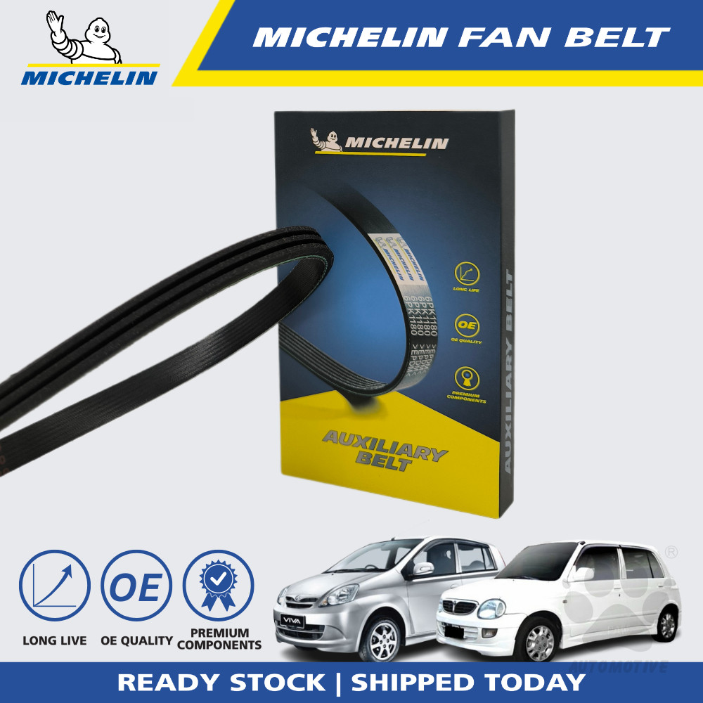 Second image of MICHELIN Perodua Kelisa, Viva 1.0 Fan Belt (3PK525)