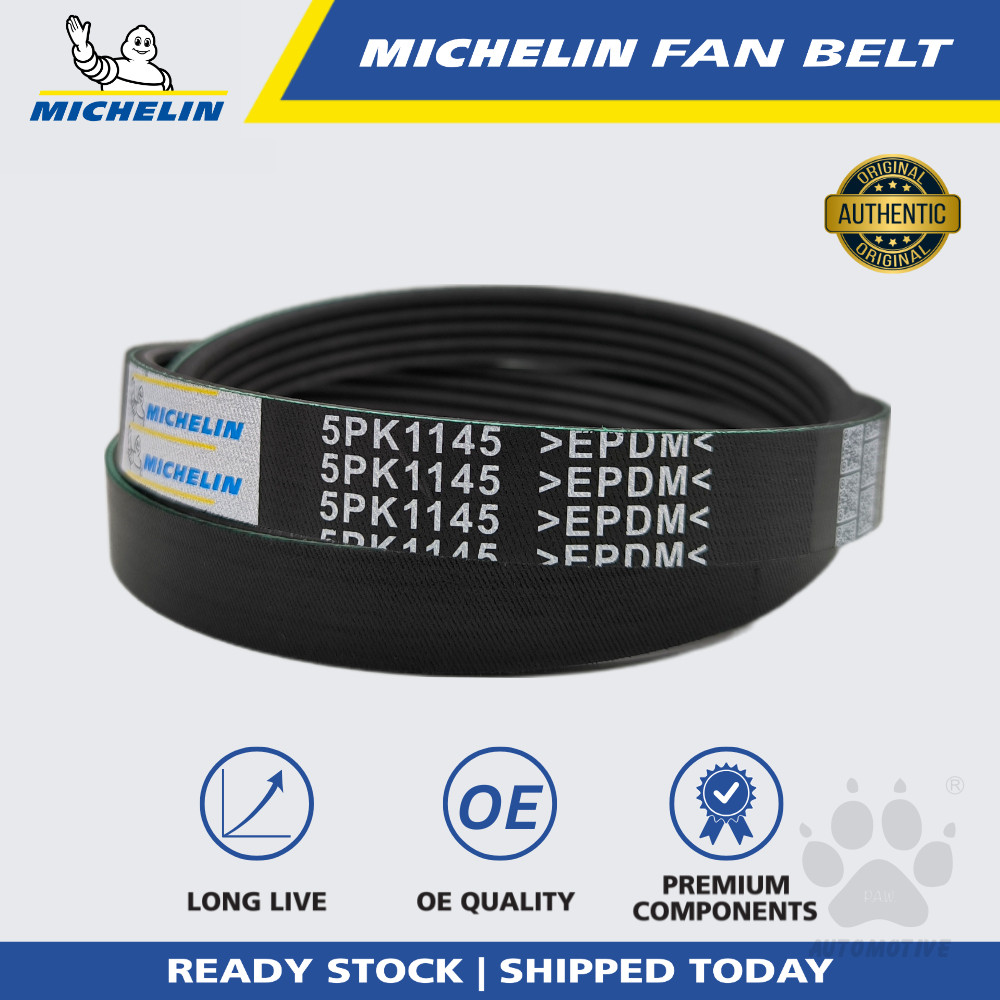 MICHELIN Proton Wira 1.6, Putra, Satria GTI Fan Belt (5PK1145)