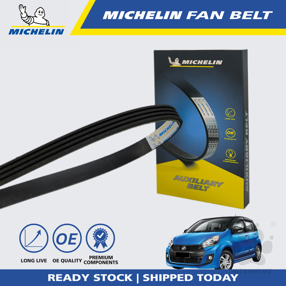 Second image of MICHELIN Perodua Myvi 1.3 'Lagi Best' Fan Belt (4PK1630)
