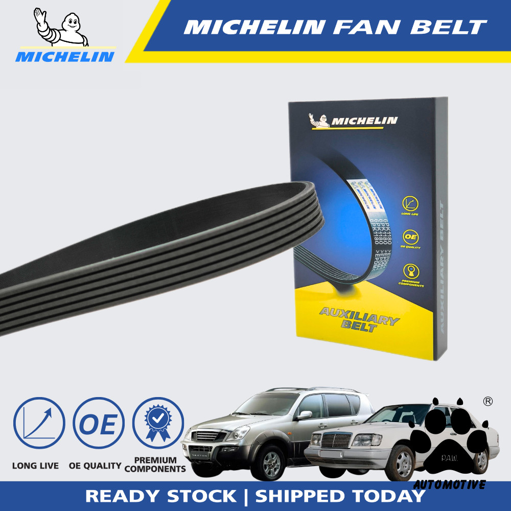 Second image of MICHELIN Mercedes E250 W124 (Diesel) MB140, Ssangyong Rexton 2.9 Fan Belt (6PK2120)