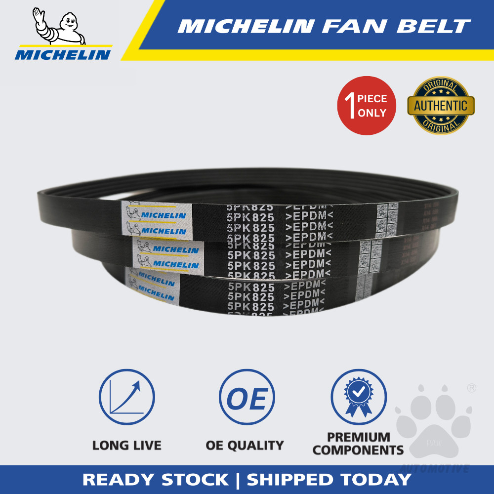 MICHELIN Toyota Corolla AE86 1.6,  Toyota AT41 1.6 Fan Belt (5PK825)