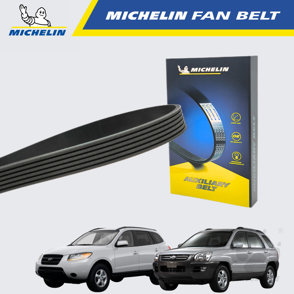 Second image of MICHELIN Hyundai Santa FE, Kia Sportage 2.0 Fan Belt (6PK1510)