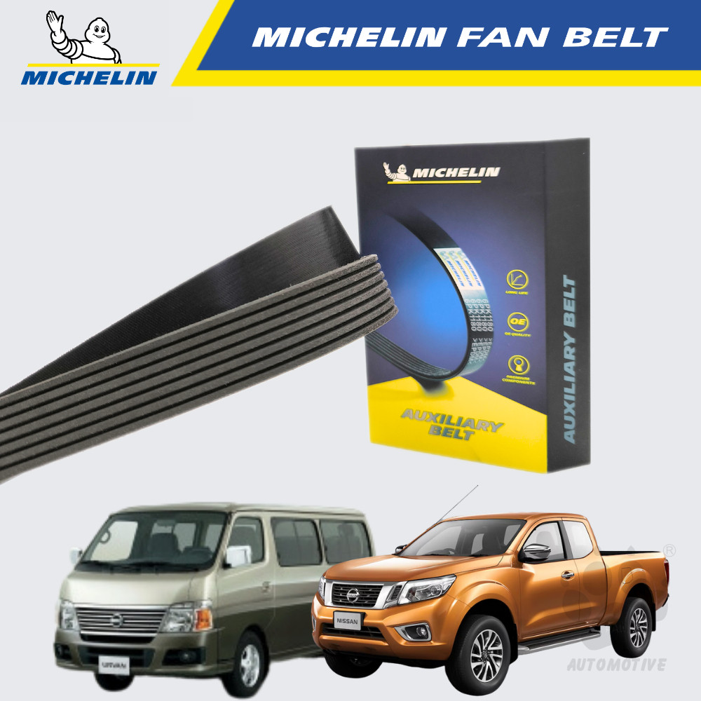 Second image of MICHELIN Nissan Urvan E25 2.5 3.0, Navara NP300 2.5 (Diesel) Fan Belt (7PK1750)