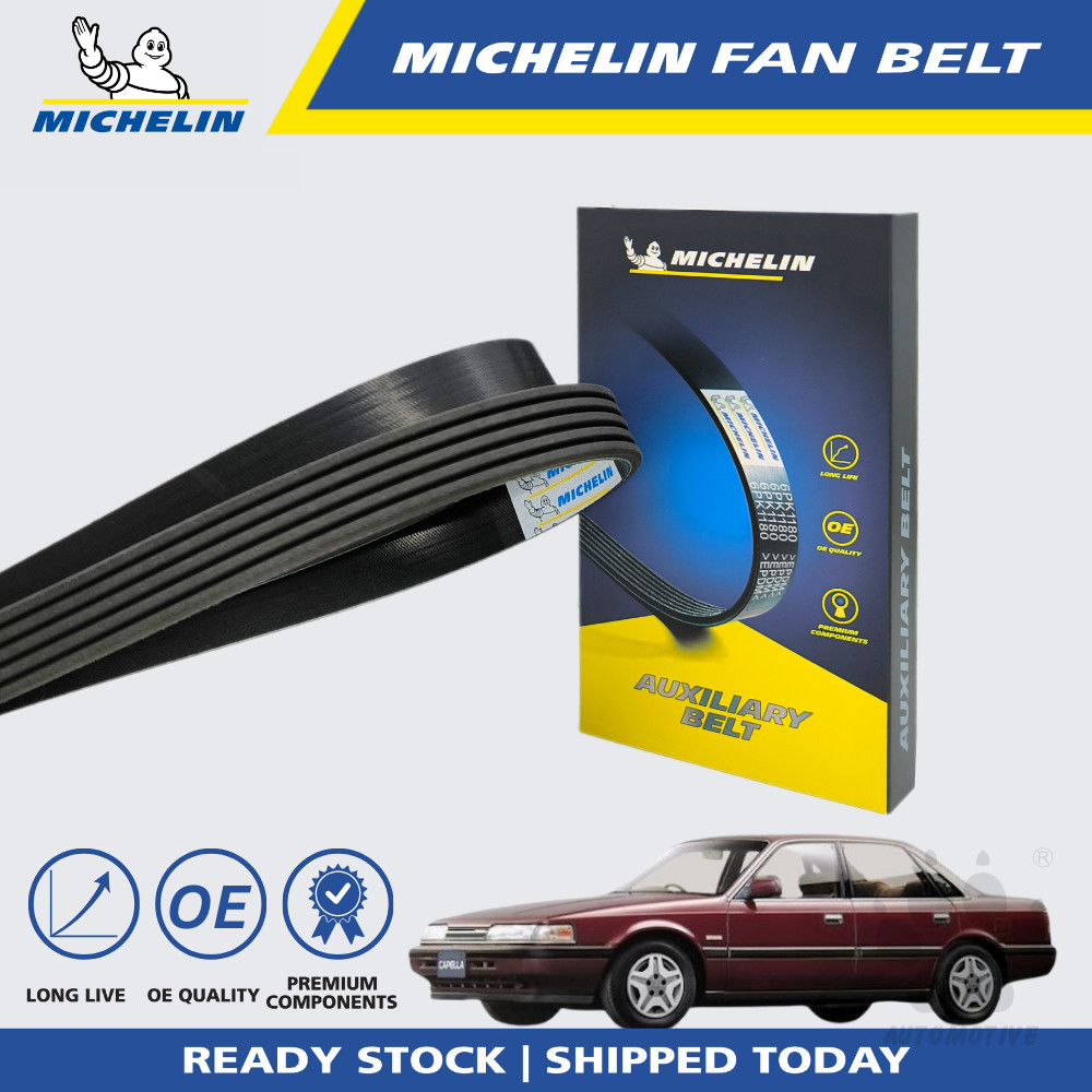 Second image of MICHELIN Mazda 626 2.0 A/C Fan Belt (5PK1070)