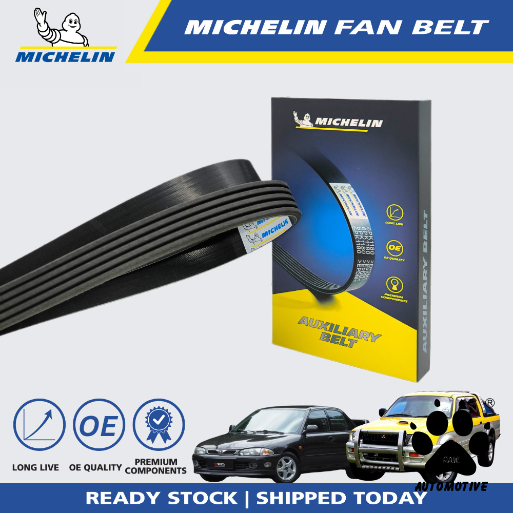 Second image of MICHELIN Proton Wira, Mitsubishi Storm L200 V6, Audi A8 Q7, Volkswagen Touareg Fan Belt (5PK1115)