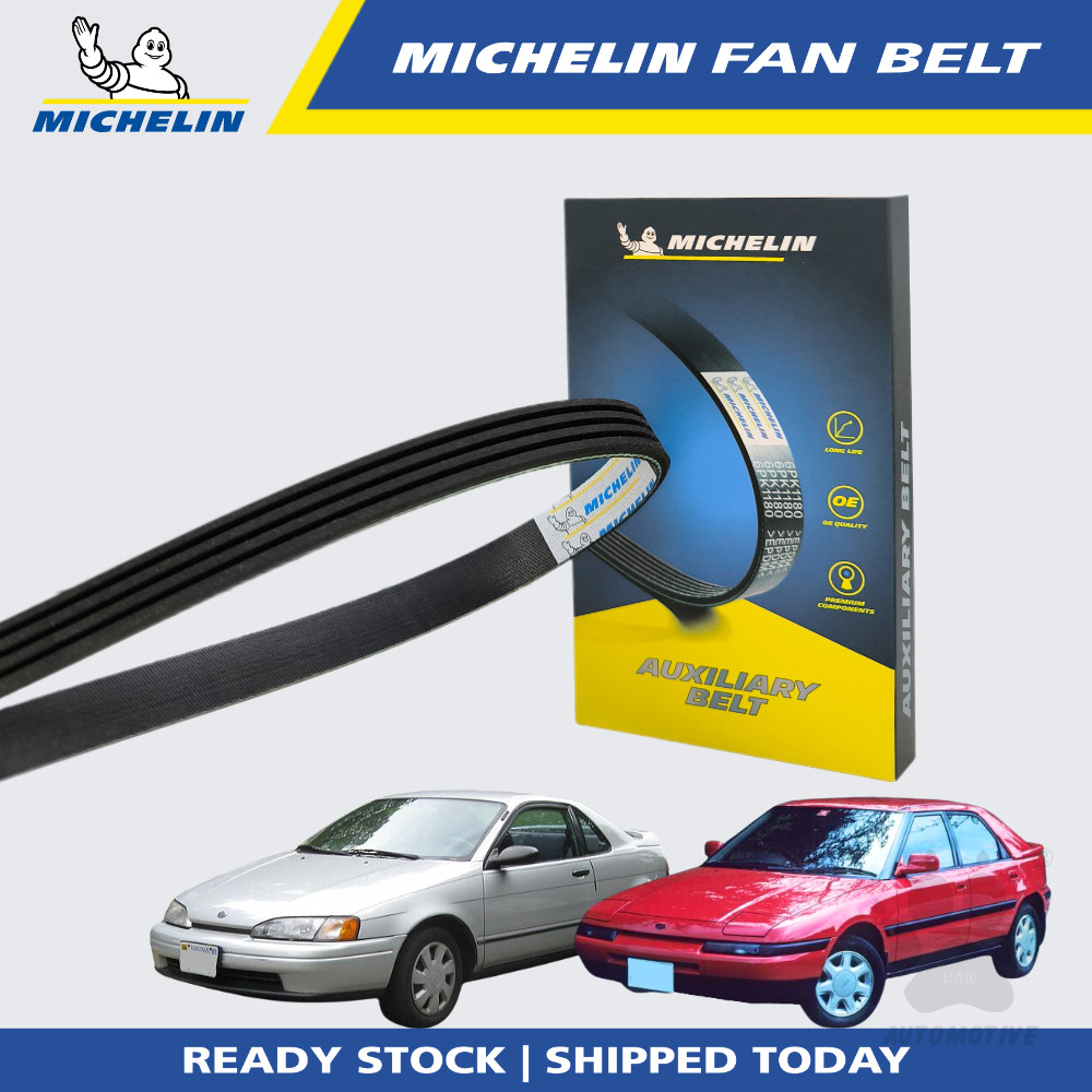 Second image of MICHELIN Toyota Cynos, Nissan Sentra B14, Mazda Astina, Ford Lynx, Mazda Lantis Fan Belt (4PK1020)