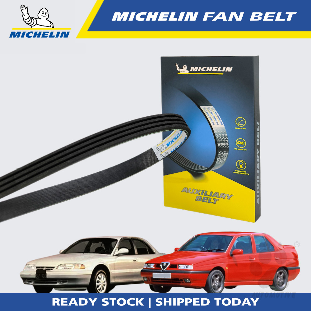 Second image of MICHELIN Alfa Romeo 155, Fiat Bravo 1.6, Hyundai Sonata 2.0, Sonata 1.8 A/C Fan Belt (4PK960)