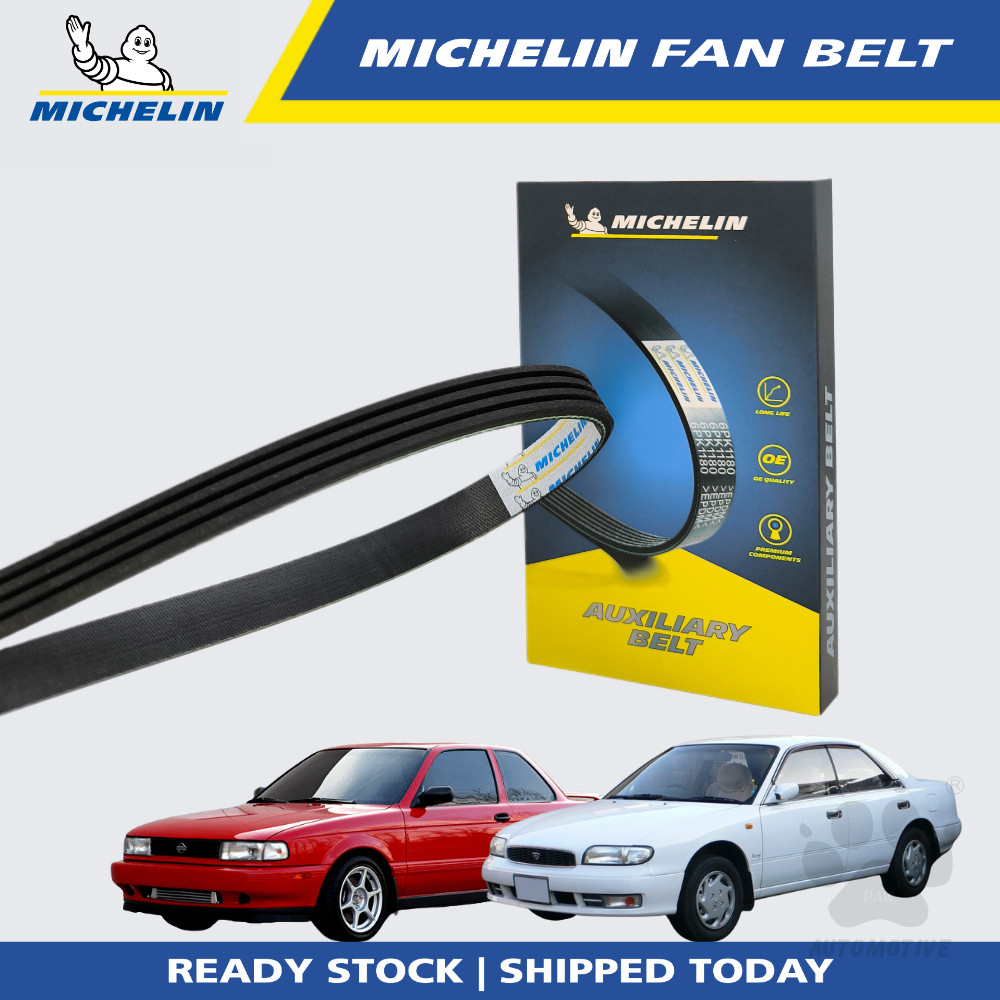 Second image of MICHELIN Nissan Bluebird U13, Sentra GN13 B13, Daihatsu Rocky, Toyota MR2, Corolla Fan Belt (4PK830)