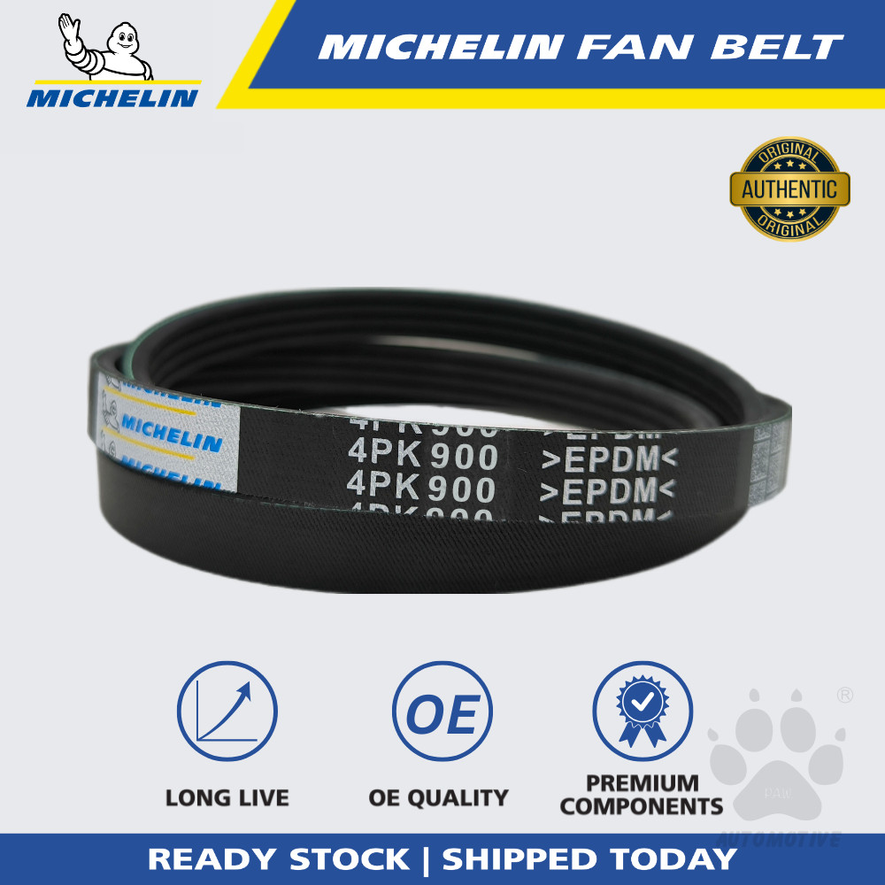MICHELIN  Toyota Corolla EE80 12V 1.3 A/C Fan Belt (4PK900)
