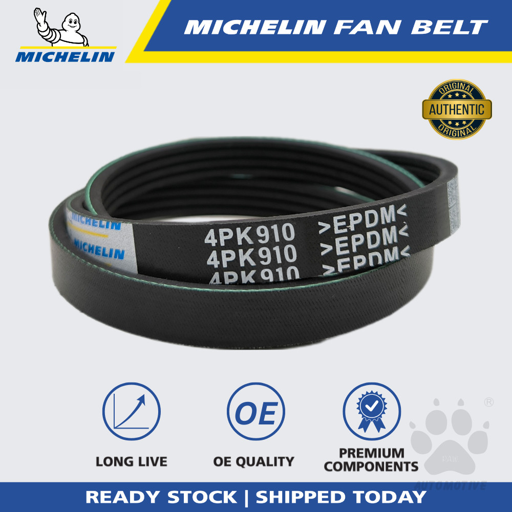 MICHELIN Toyota Prado RZJ95, Honda Accord SE3, CA1, Vigor, Suzuki Vitara Fan Belt (4PK910)