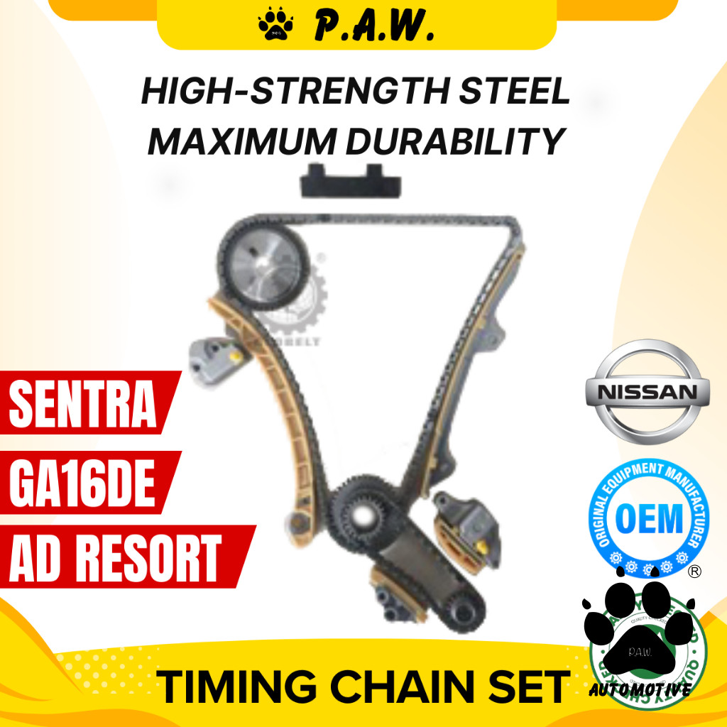 164L/66L Nissan C33 QR25DE Chain (Full Set) GloBelt Timing Chain Set