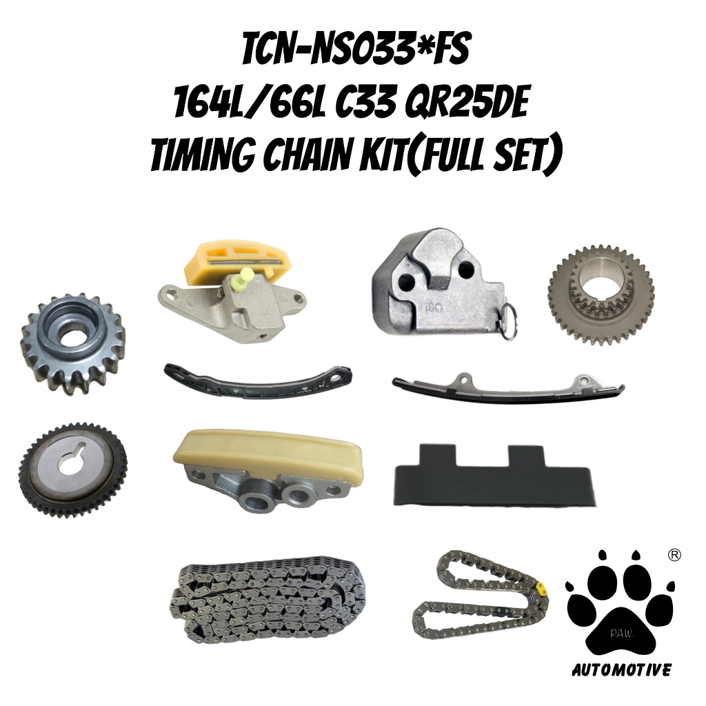 Second image of 164L/66L Nissan C33 QR25DE Chain (Full Set) GloBelt Timing Chain Set
