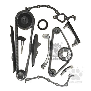 Second image of 102D/90S Mitsubishi Pajero Petrol 4G52B 4G54 L047 Chain (15/Set) (Full Set) GloBelt Timing Chain Set