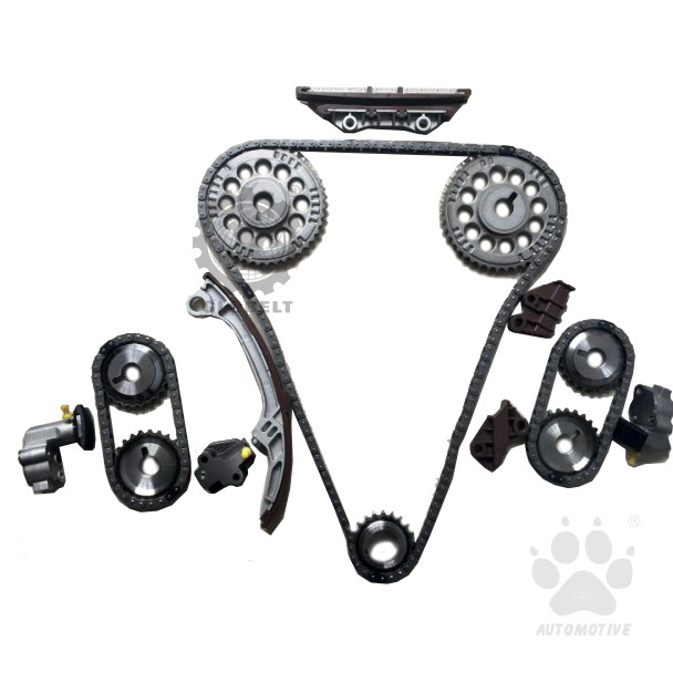 Second image of 138S/44S/44S Nissan Cefiro A32 V6 A33 A46 2.0 3.0, VQ33/VG35DE Chain (17/Set)(Full Set)(NS126) GloBelt Timing Chain Set