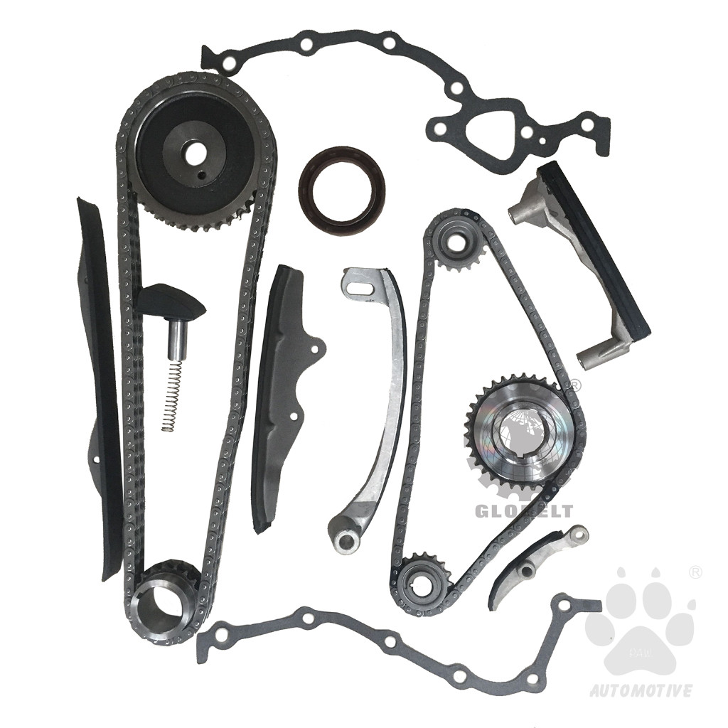 Second image of 102D/48S Mitsubishi Pajero 4G54 4G54B Chain (14/Set Full Set) (MIT143) GloBelt Timing Chain Set