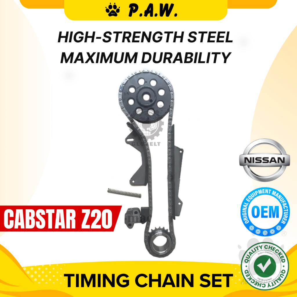 102S Nissan Cabstar Z20 (Single) Chain (6/Set) GloBelt Timing Chain Set