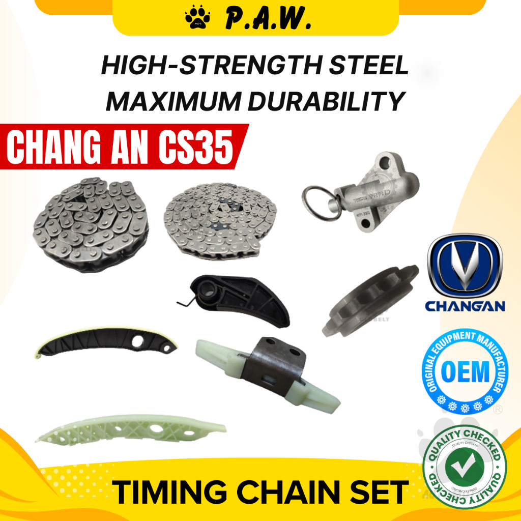 Chang An CS35 1.6 2012-2016, JL478Q Chain (6/Set) GloBelt Timing Chain Set