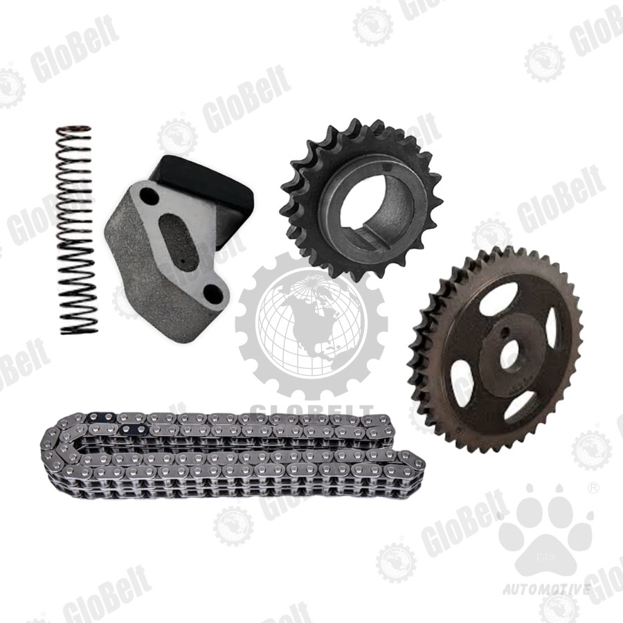 Second image of 54D Nissan C22 120Y C120 B210 B310 F10, A12A/A15 Chain (6/Set) (NS102/KB-05) GloBelt Timing Chain Set