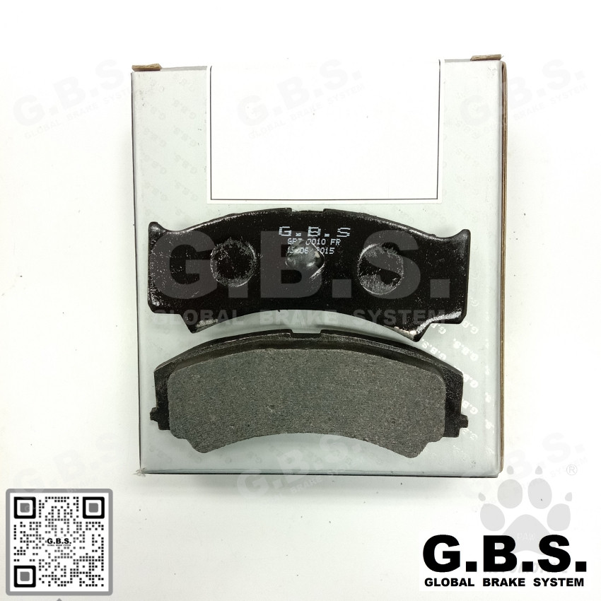 Second image of DAIHATSU AURA G100,G101 Front GBS Classic Brake Pad Brek Depan