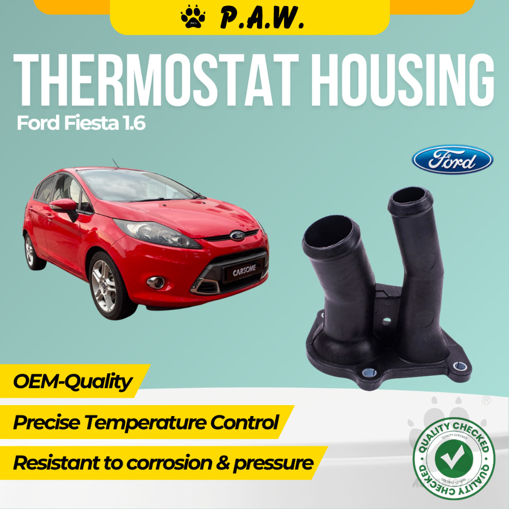 FORD FIESTA 1.6 THERMOSTAT HOUSING (2PIPE-PVC-TOP)