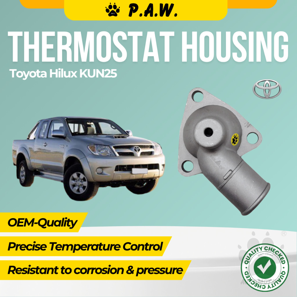 TOYOTA HILUX KUN25 (ALU) THERMOSTAT HOUSING