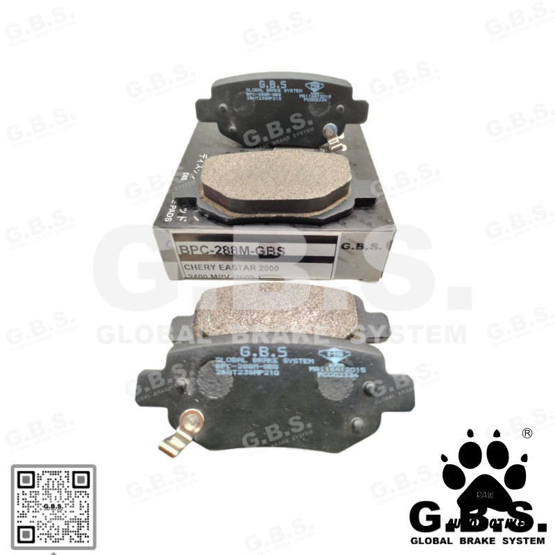 0714 Brake Pad (GBS) REAR - Chery Eastar 2.0/ 2.4 2009-